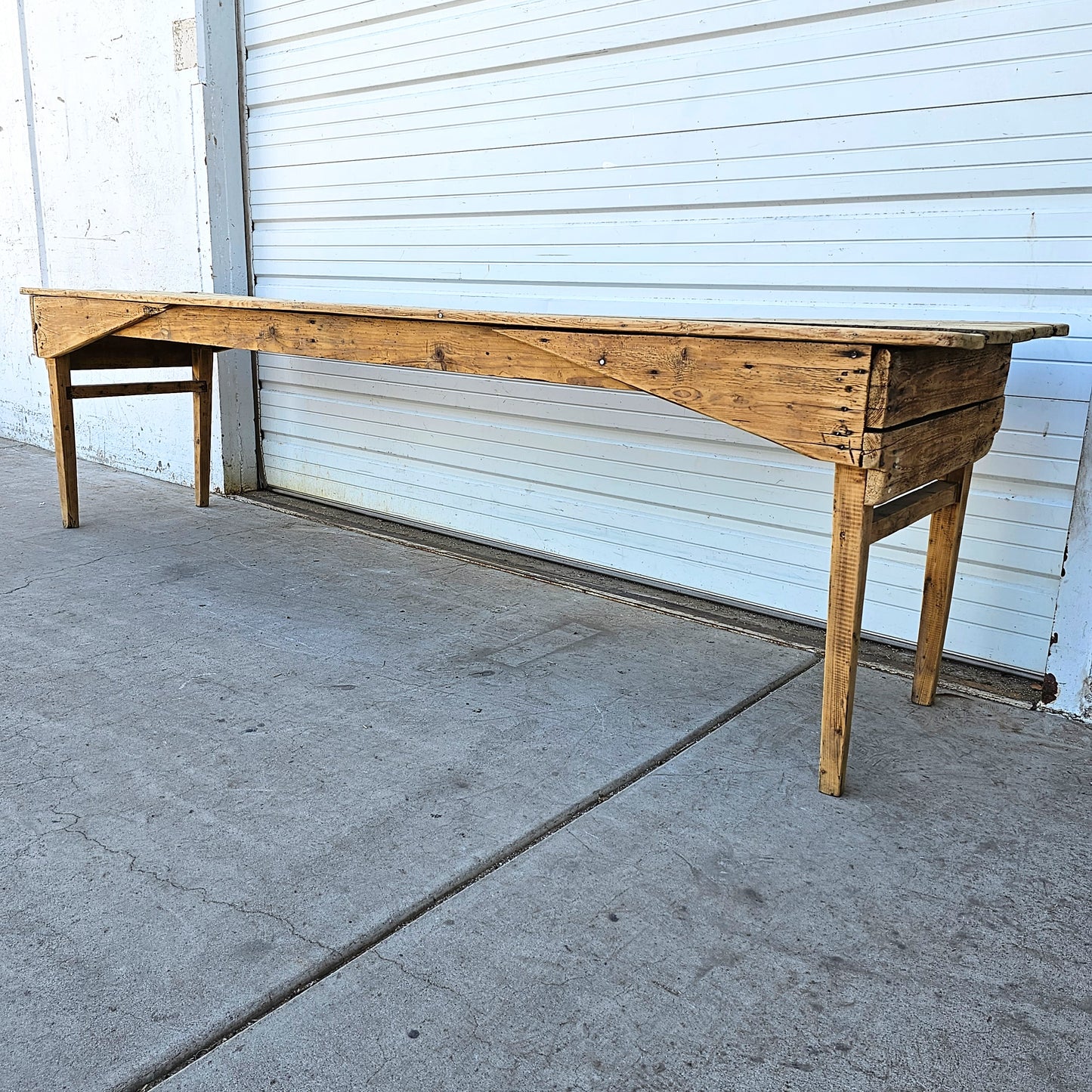 Bleached French Vineyard Dining Table