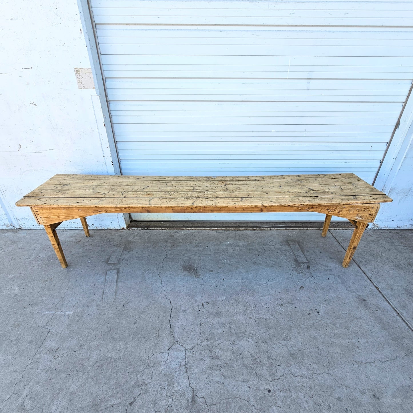 Bleached French Vineyard Dining Table