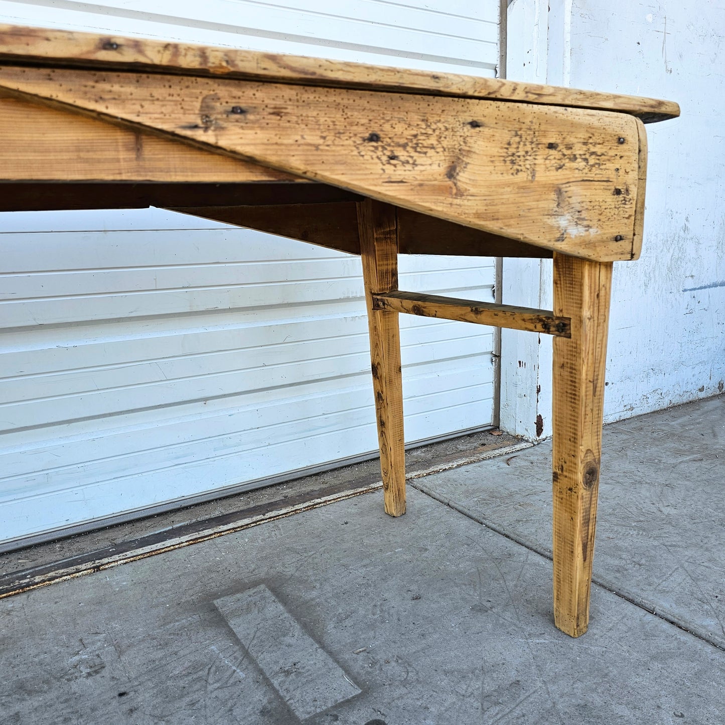 Bleached French Vineyard Dining Table