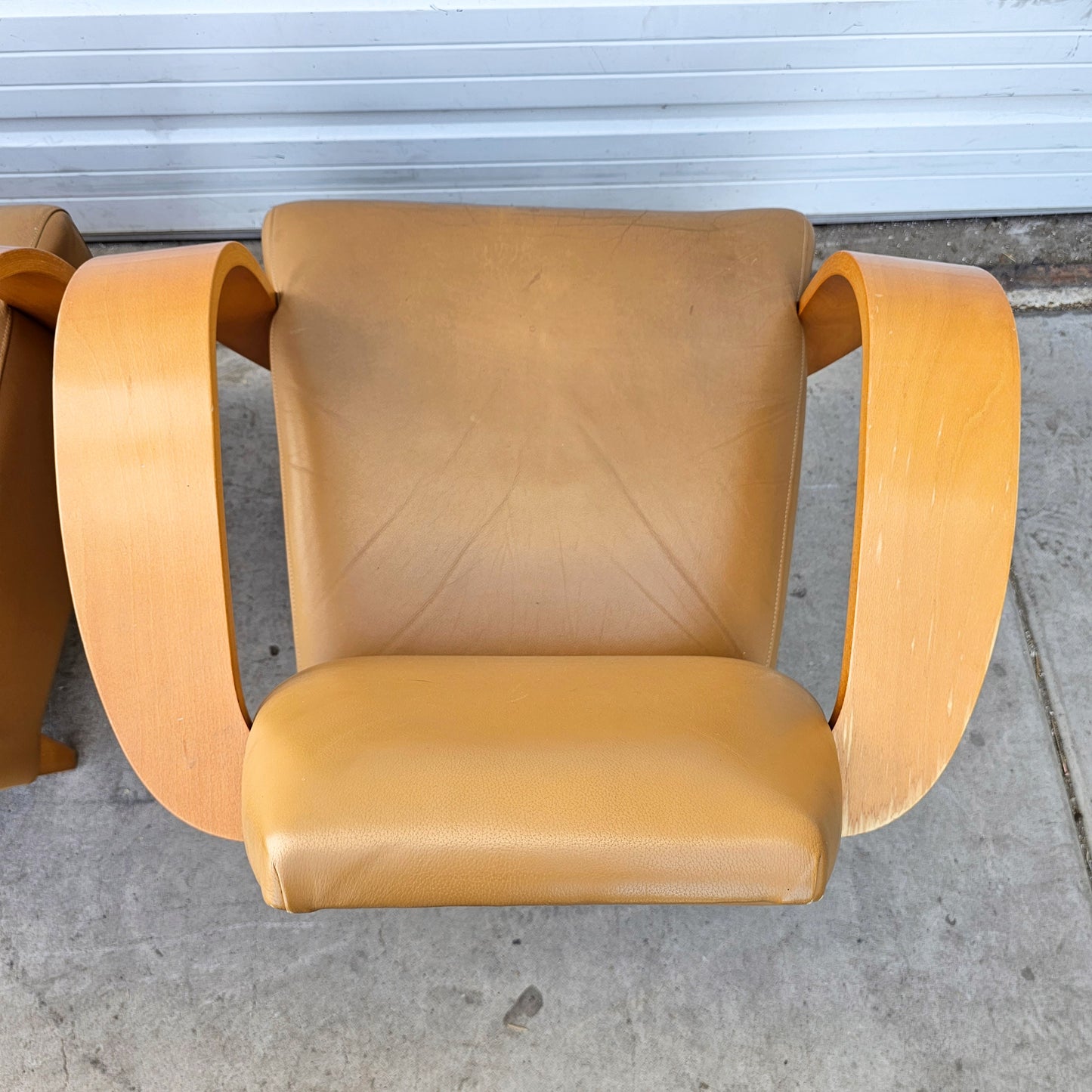 Pair of MCM Danish Club Chairs