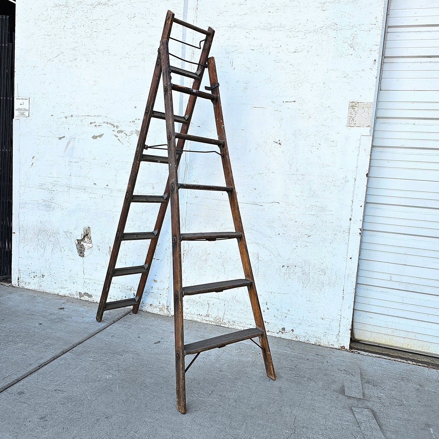 Antique Wooden Ladder