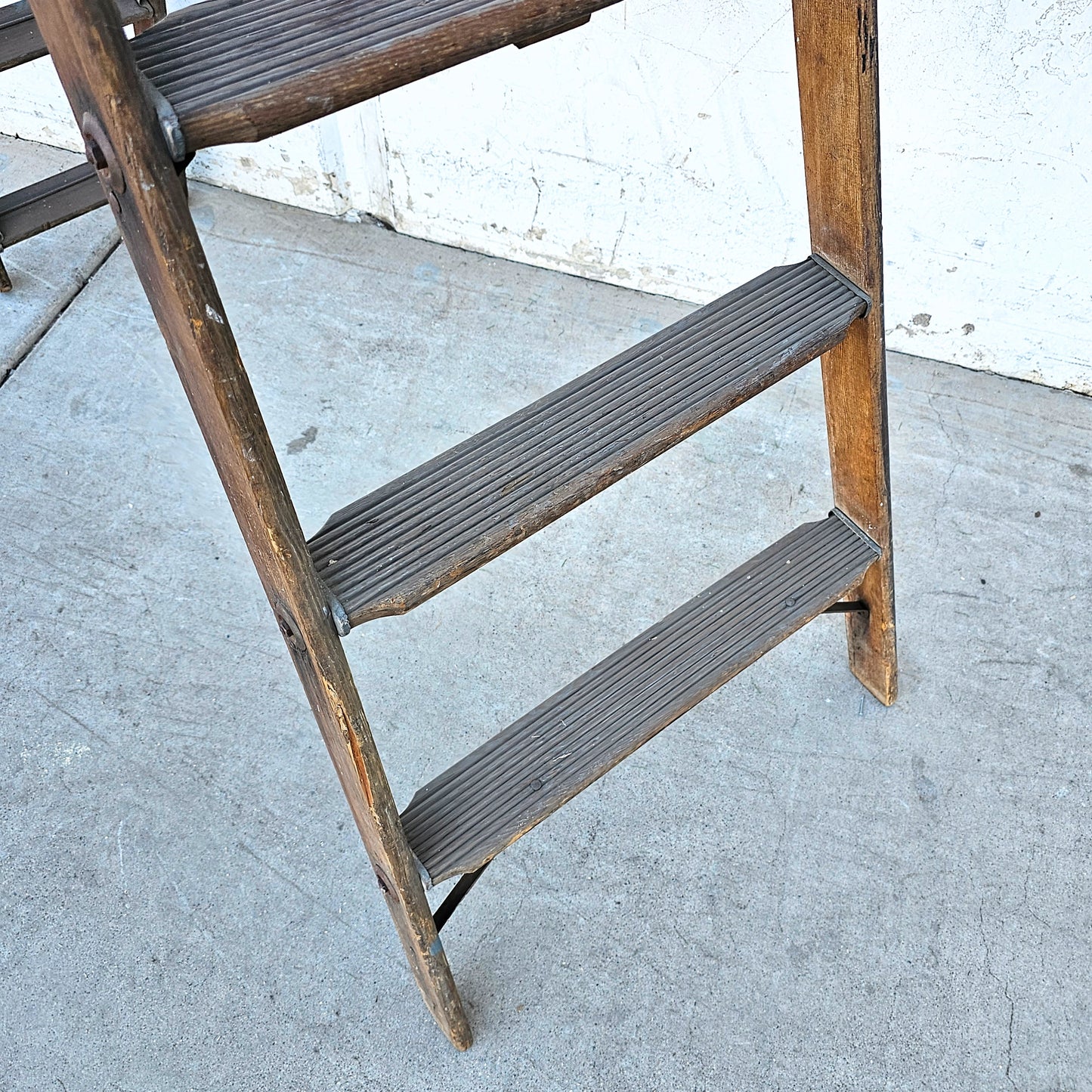 Antique Wooden Ladder