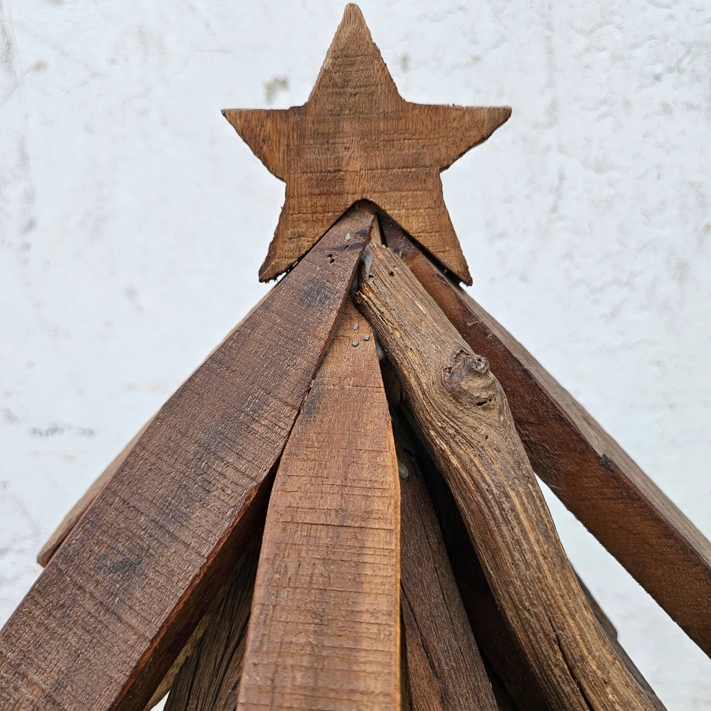 Rustic Wooden Christmas Tree