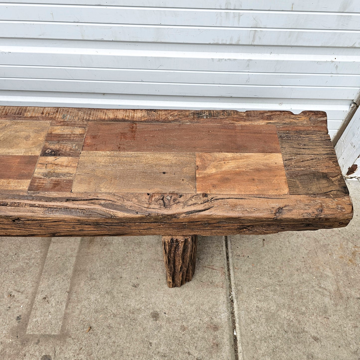 Rustic Wood Bench