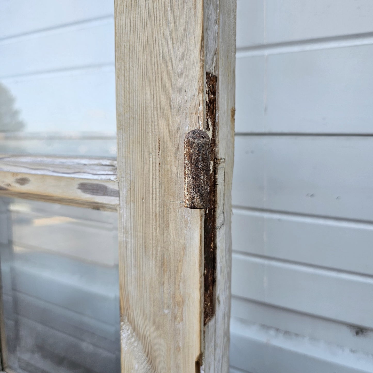 Pair of Wood Doors w/5 Glass Lites
