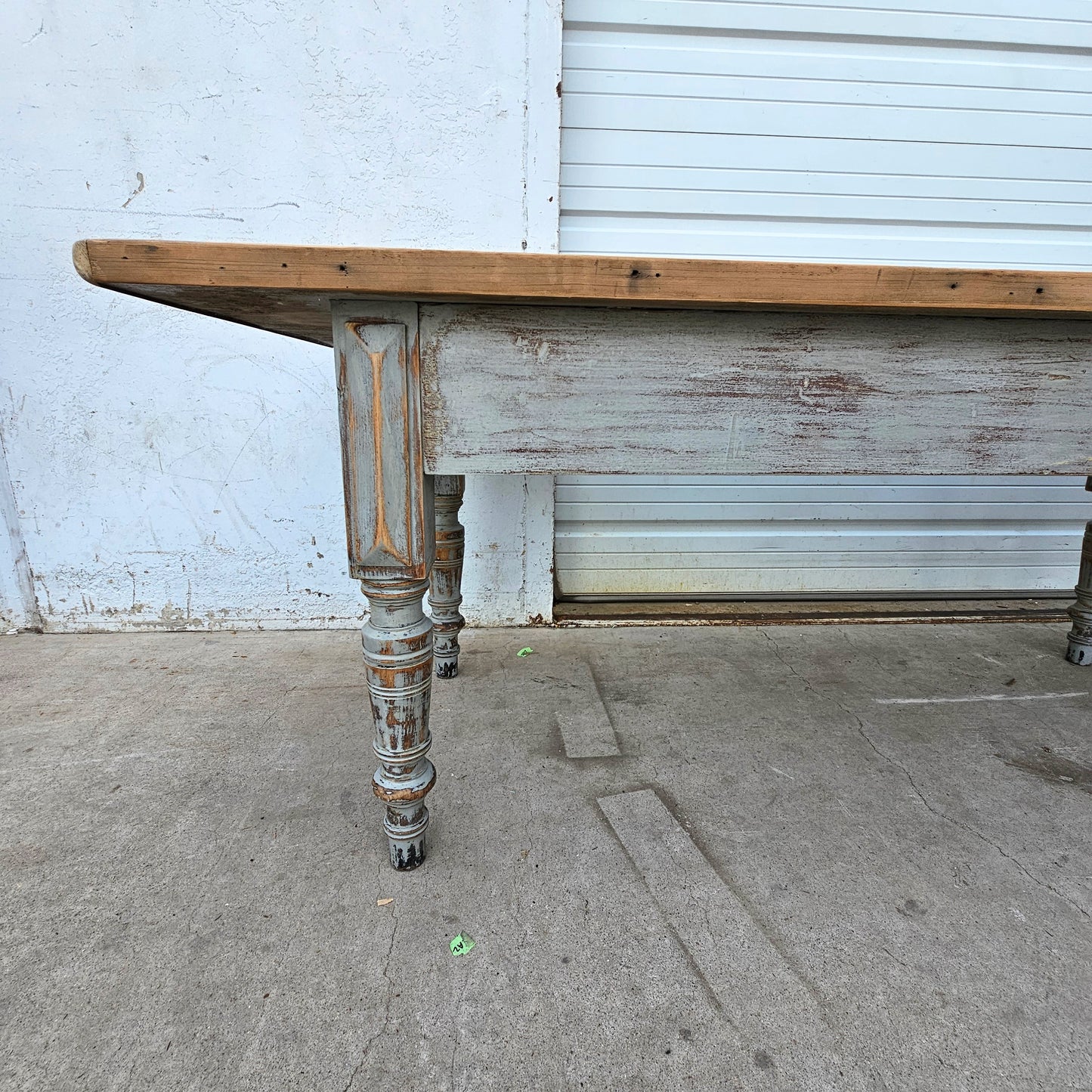 Painted Country Store Display Dining Table