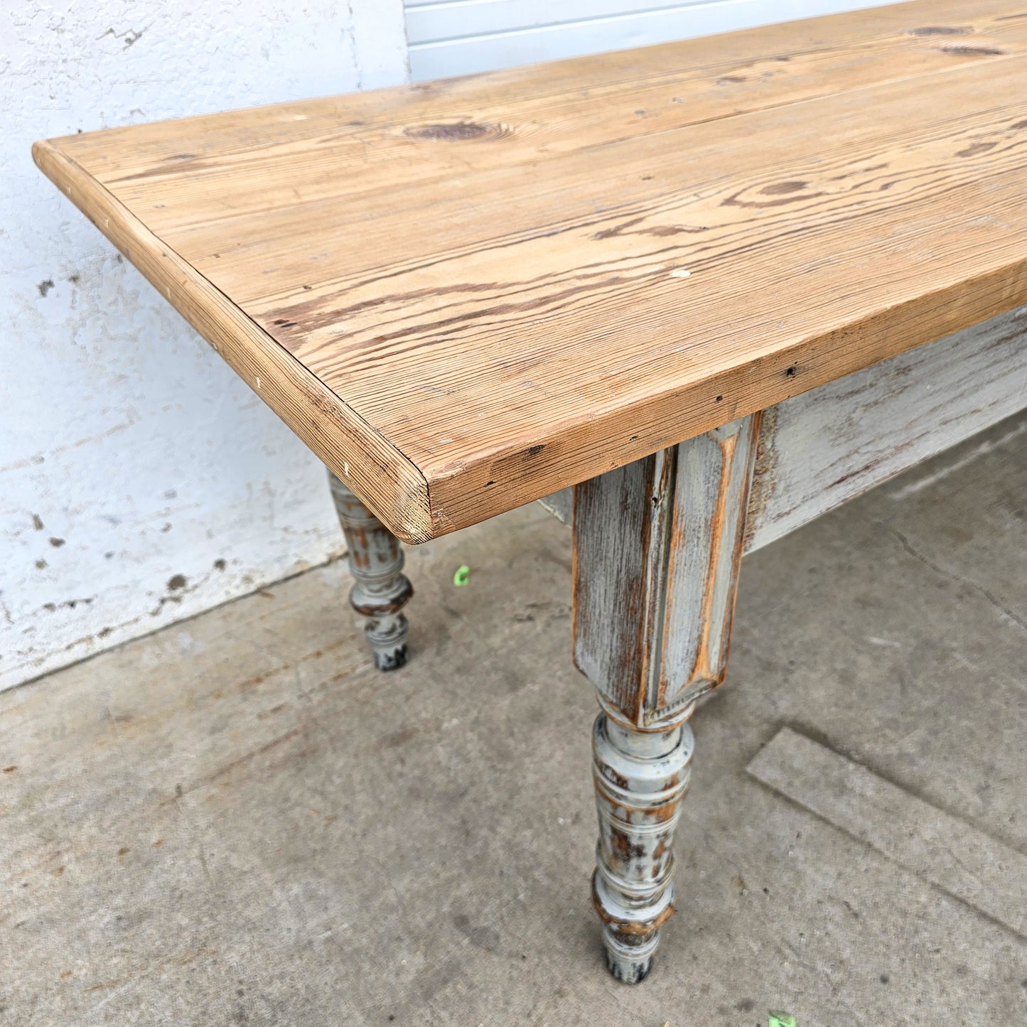 Painted Country Store Display Dining Table