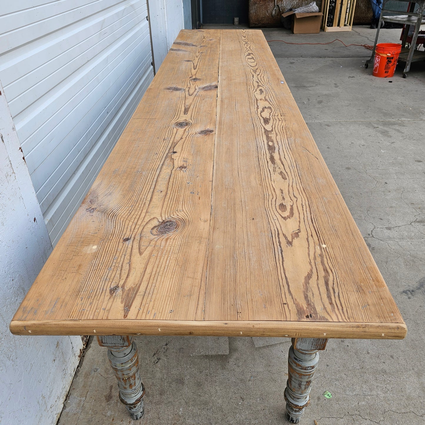 Painted Country Store Display Dining Table