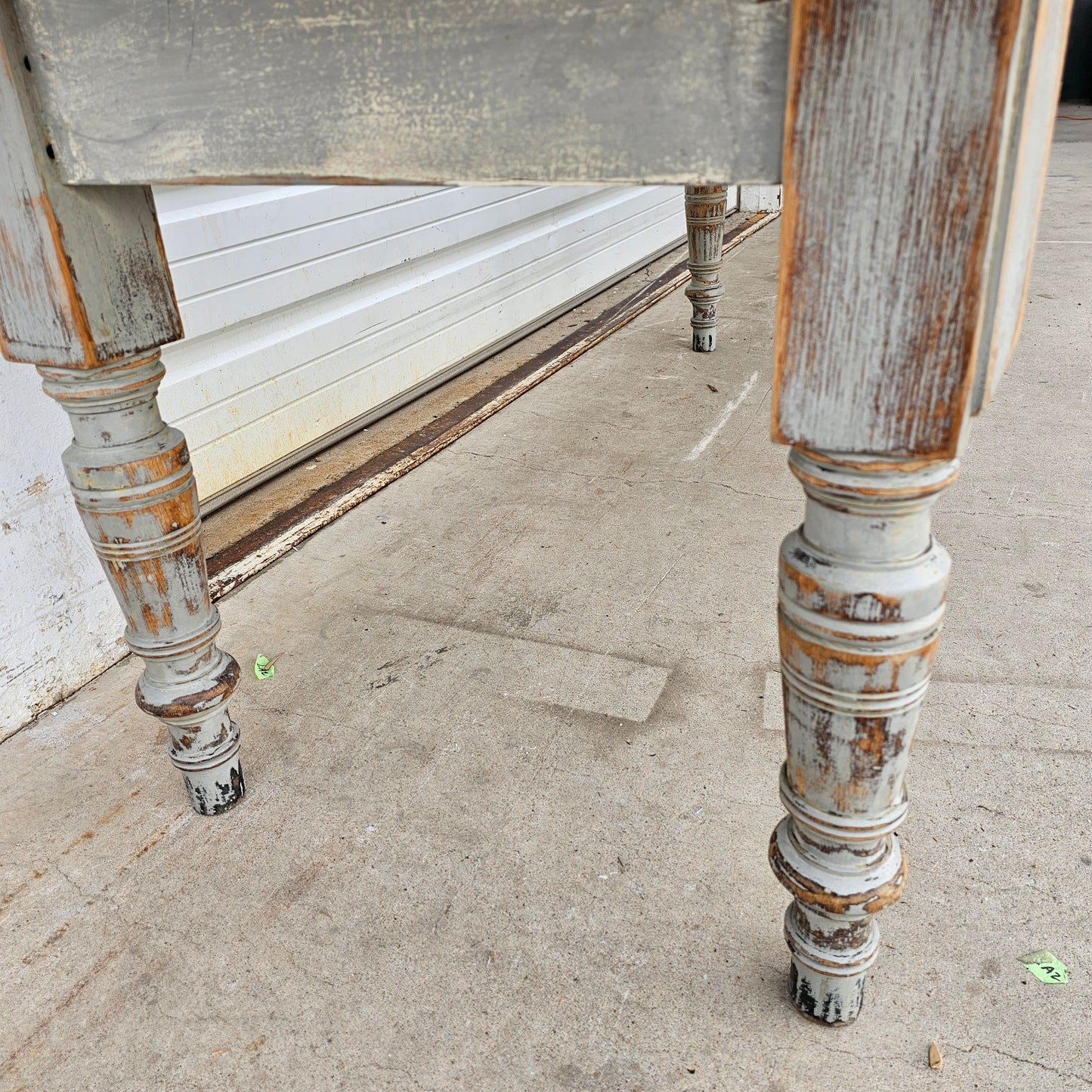 Painted Country Store Display Dining Table