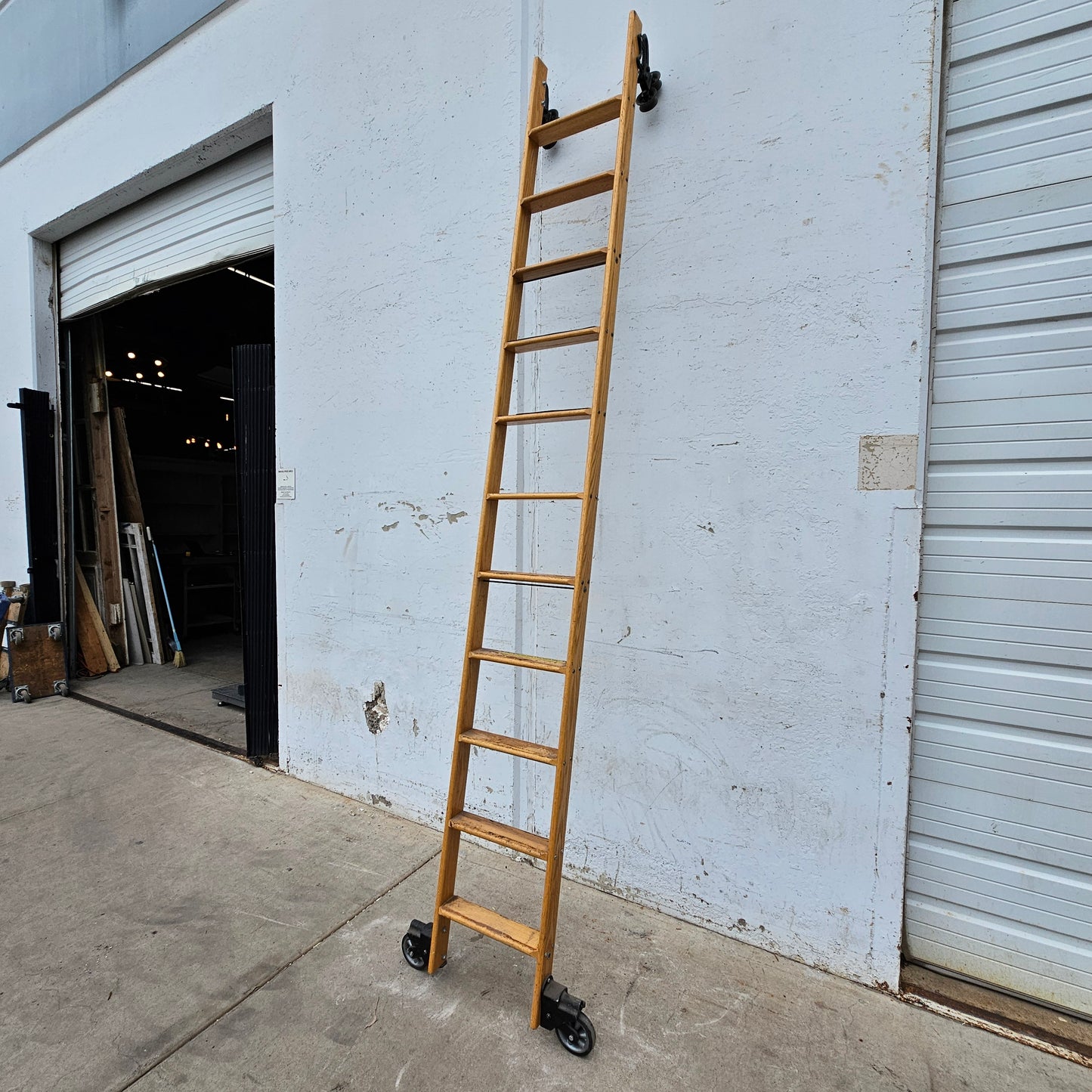 Rolling Industrial Ladder