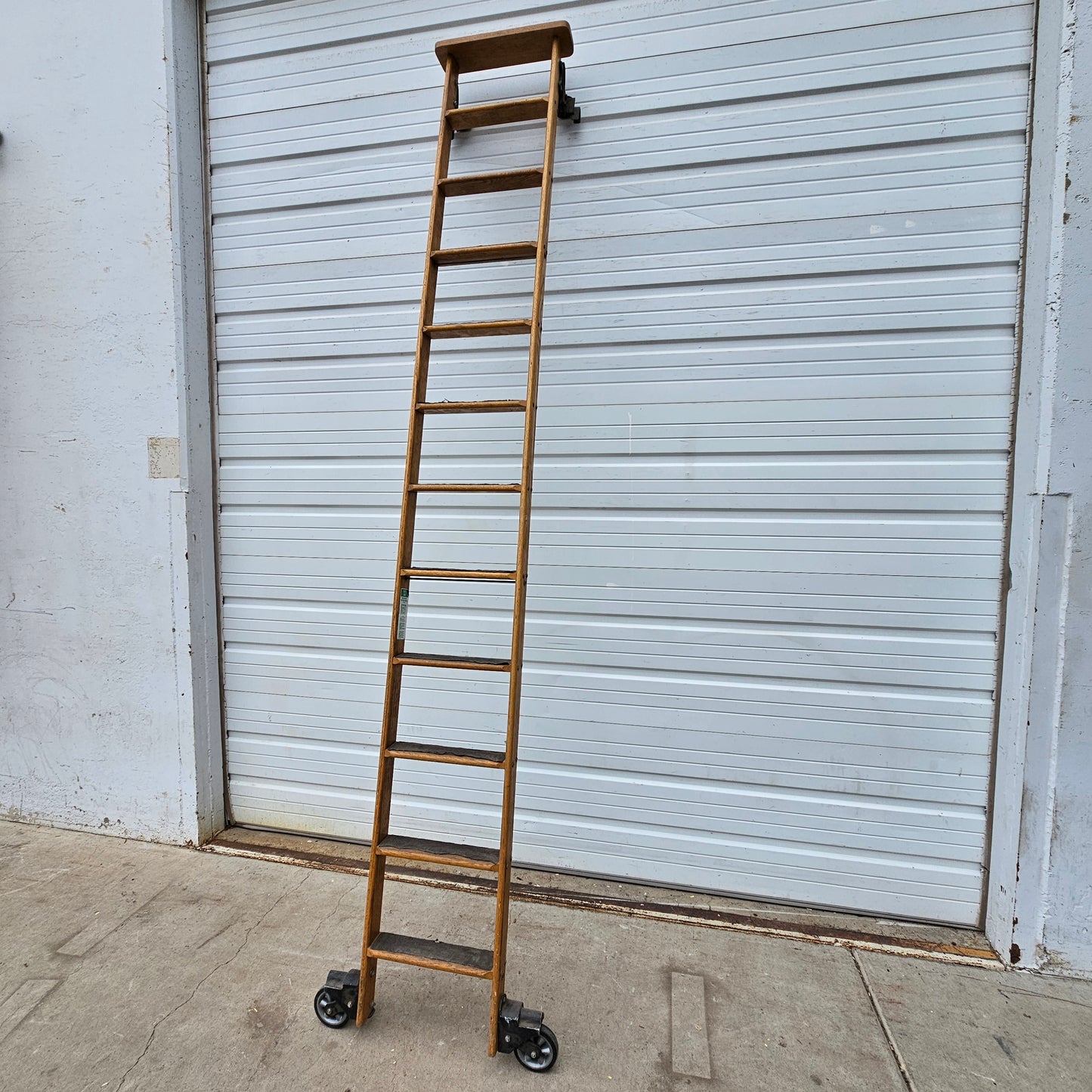 Rolling Industrial Ladder