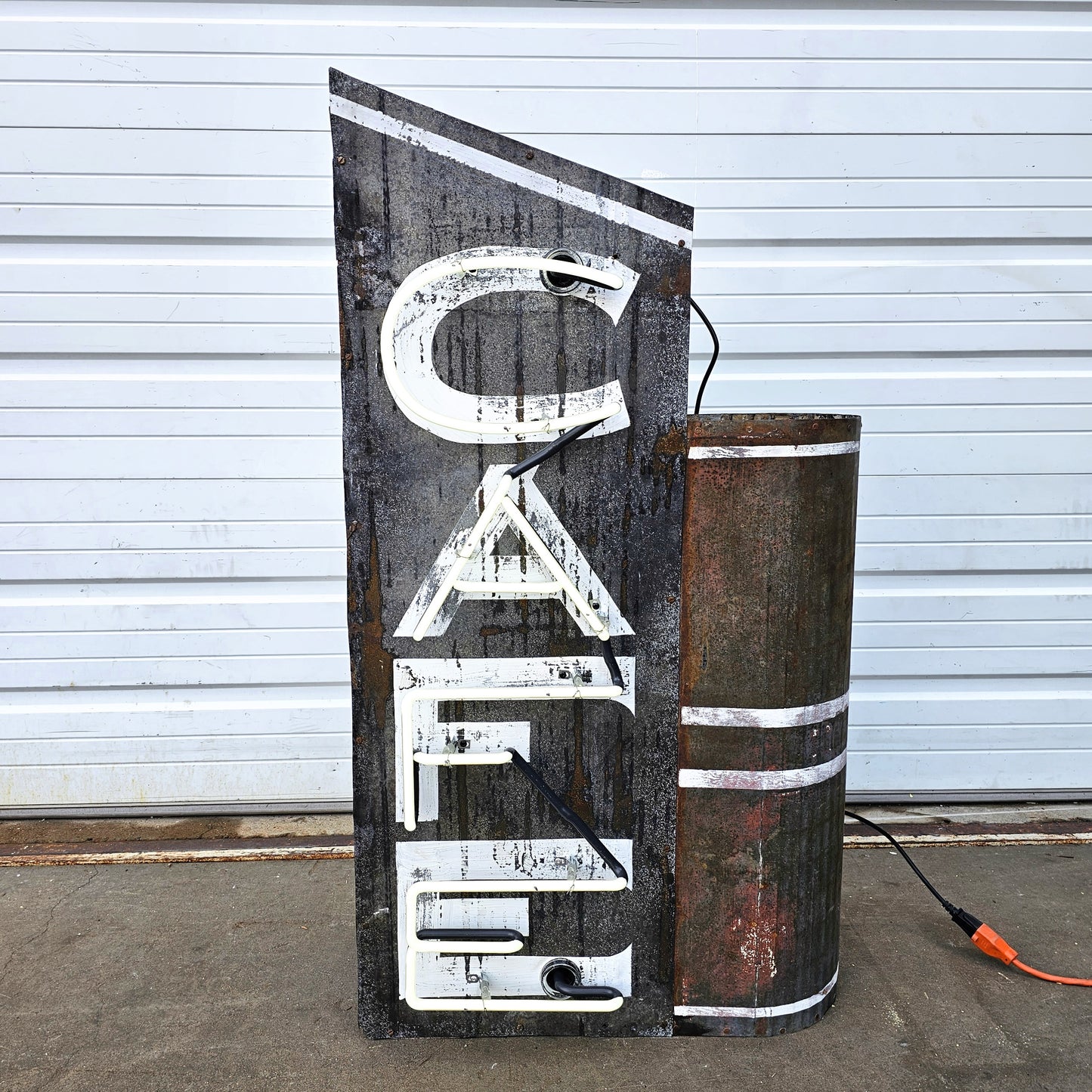 Double-Sided Cafe Sign (Works)