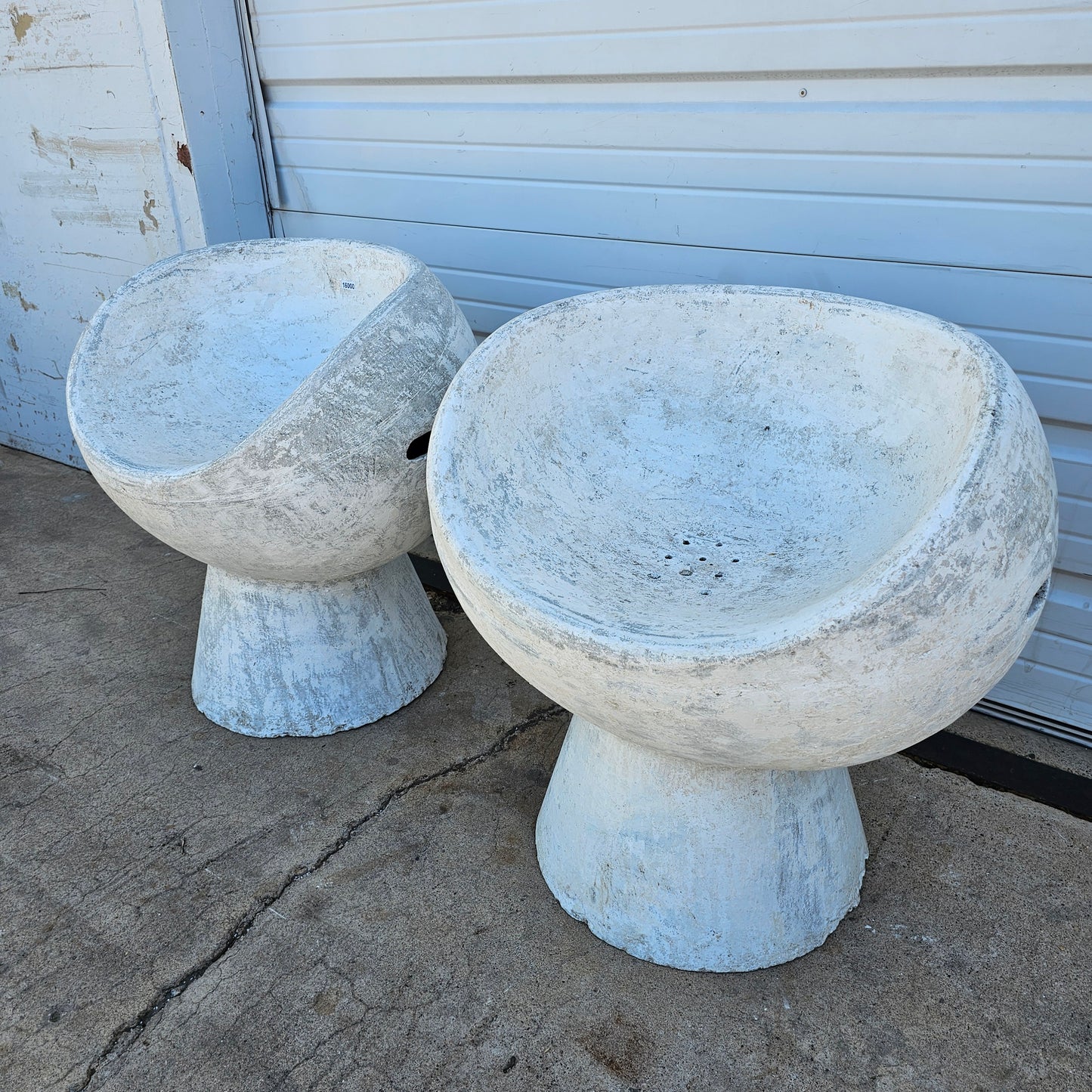 Pair of Willy Guhl Pod Chairs