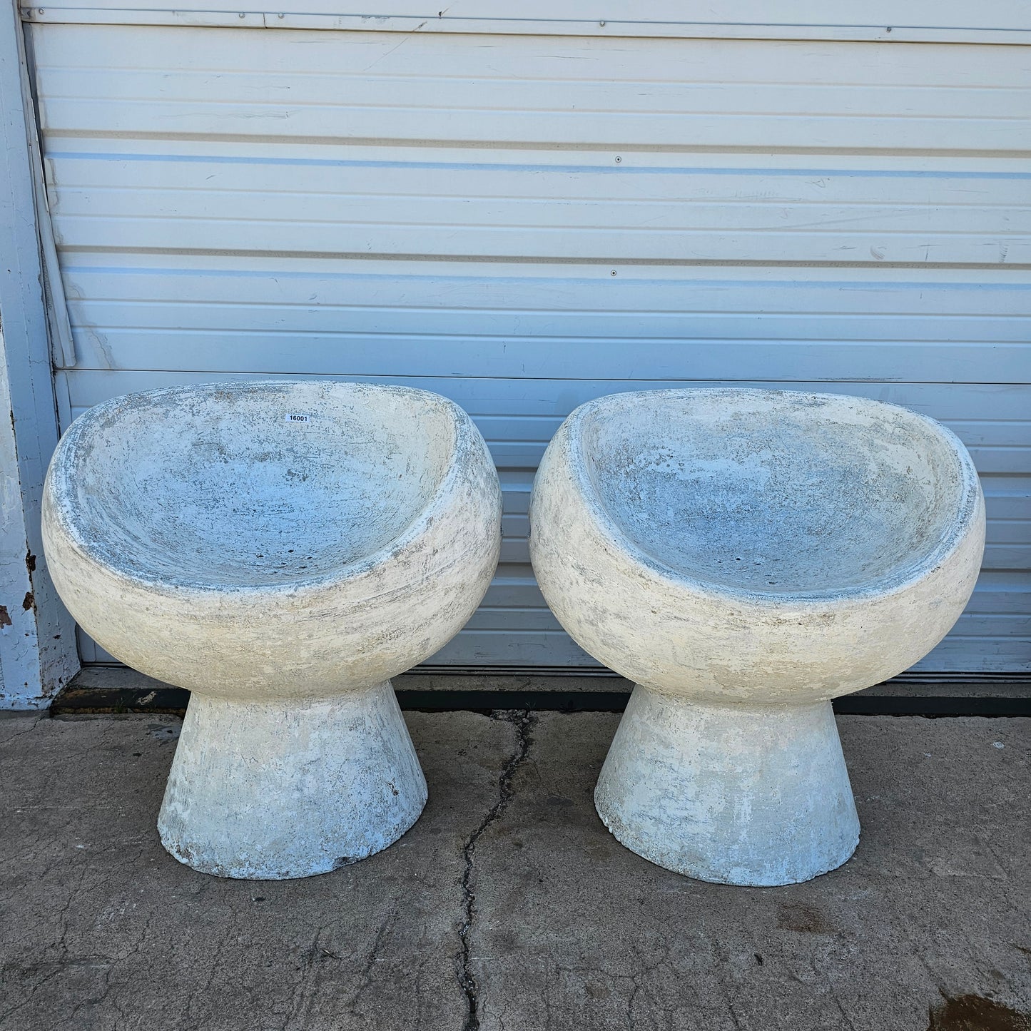 Pair of Willy Guhl Pod Chairs