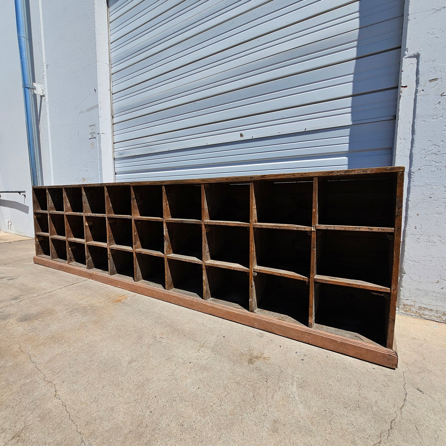 French Cubby Store Cabinet