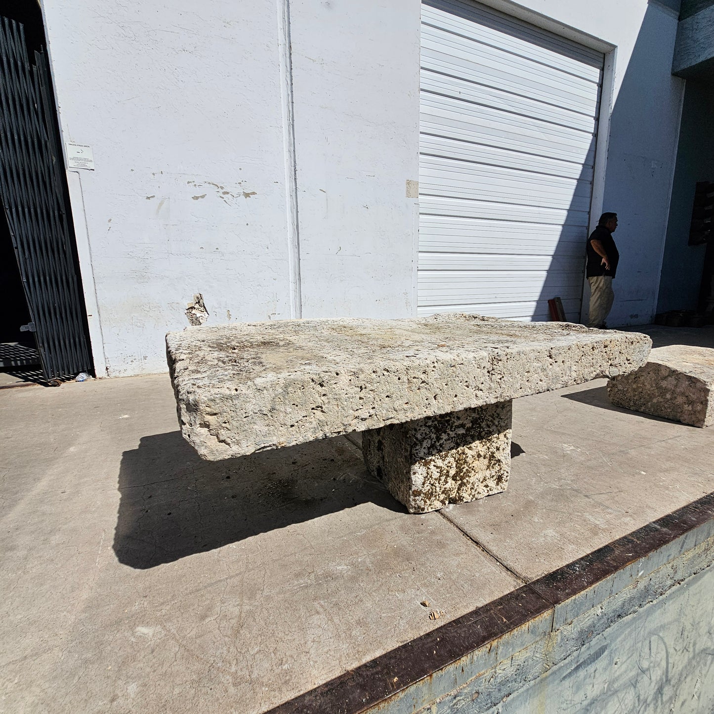 French Stone Coffee Table