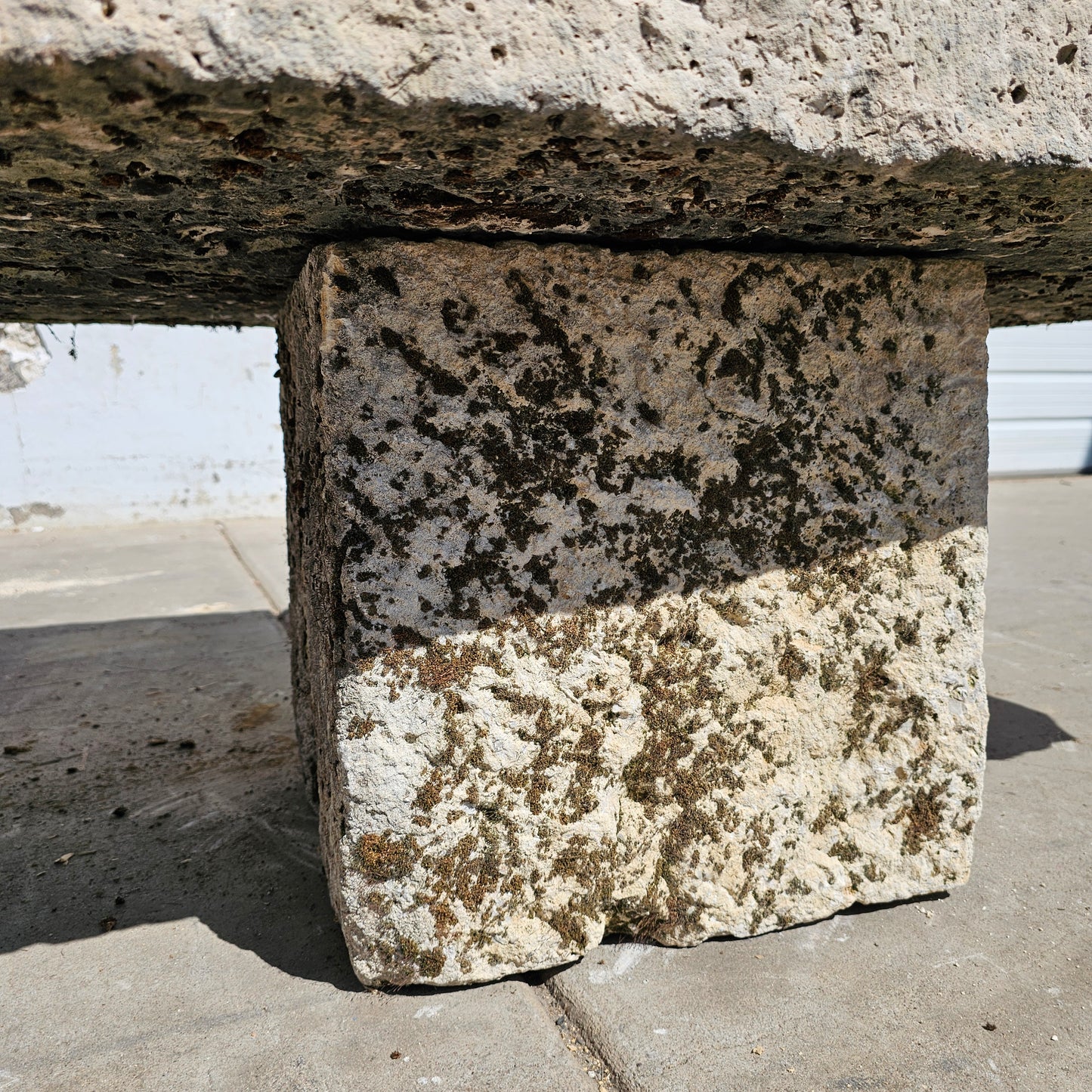 French Stone Coffee Table