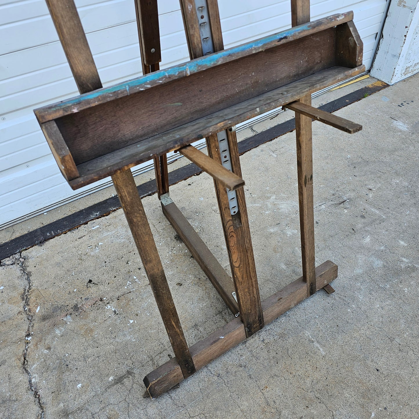 Antique Wooden Artist Easel