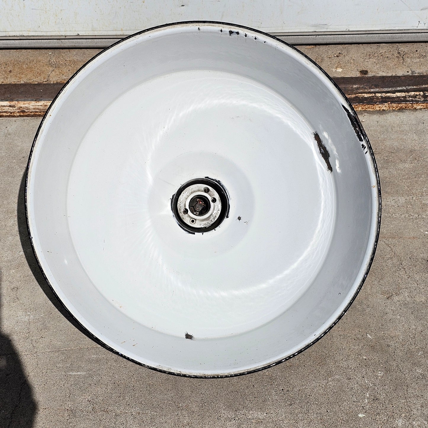 Industrial Green Ceramic Pendant Light