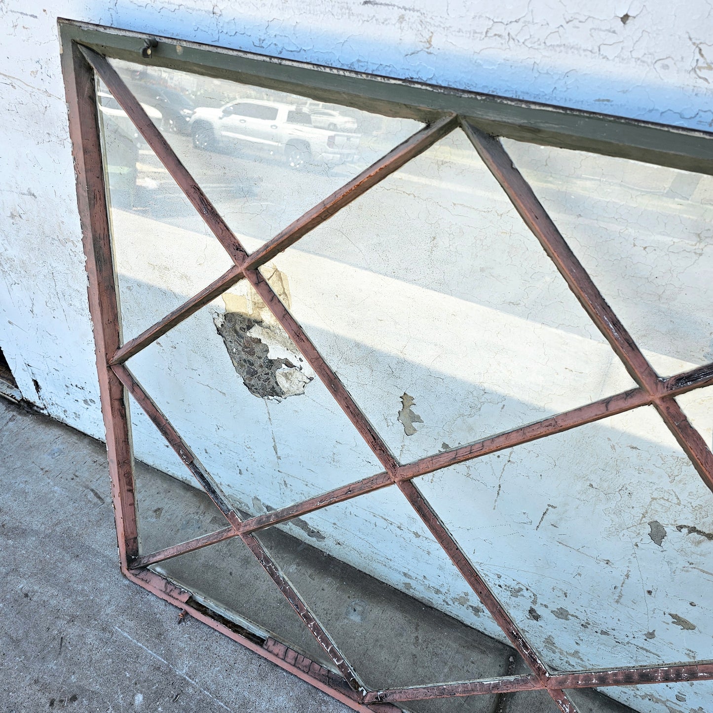 Mid-Century Diamond Casement Window
