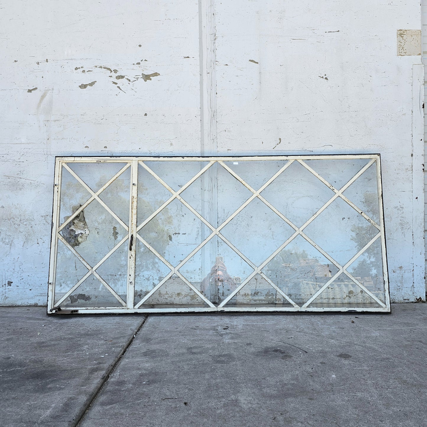 Mid-Century Diamond Casement Window