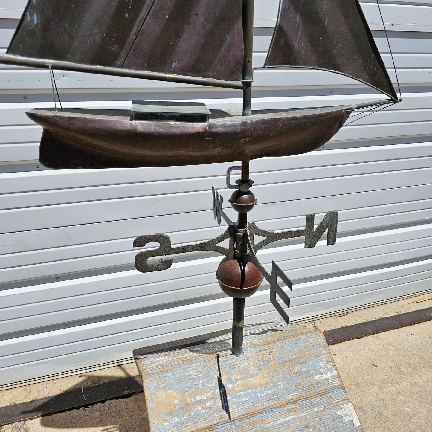Sailboat Weathervane on Cupola