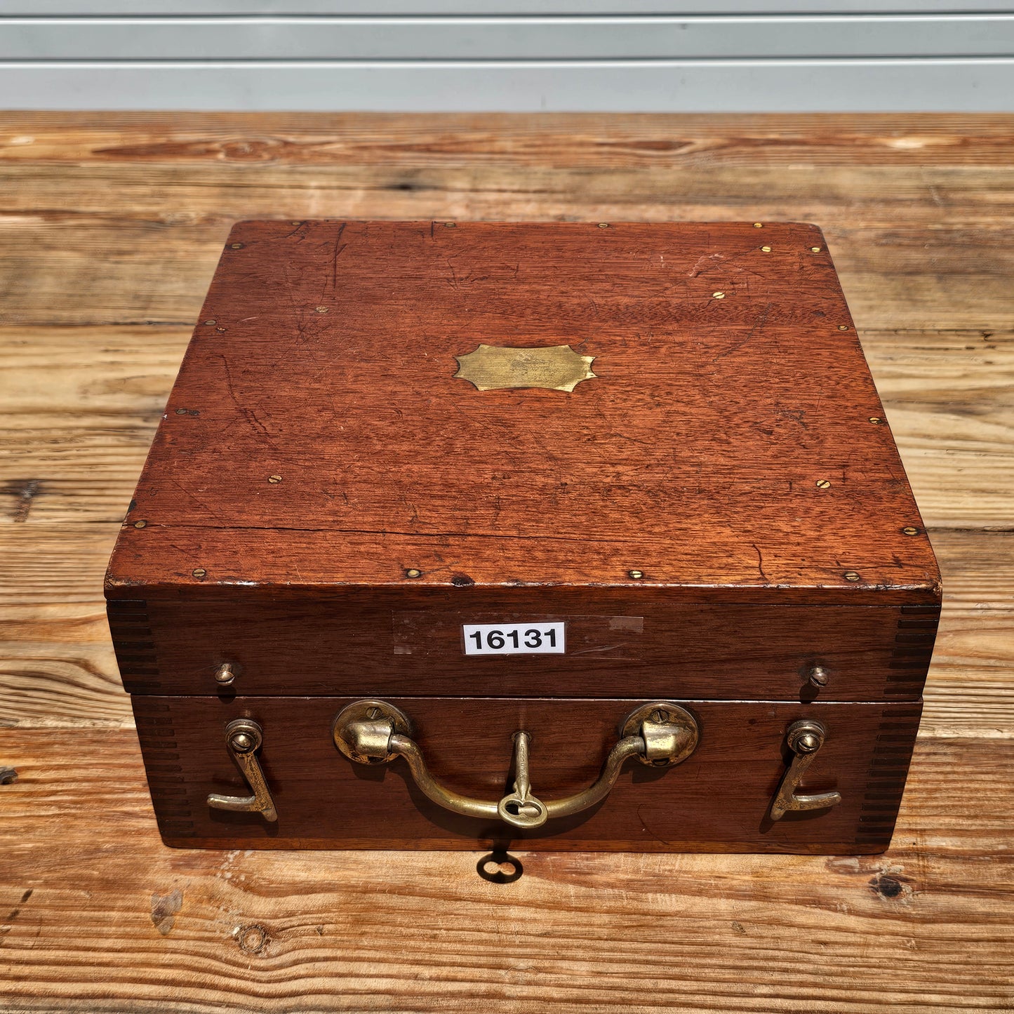 1940’s English Sextant in Wood Box (Decor)