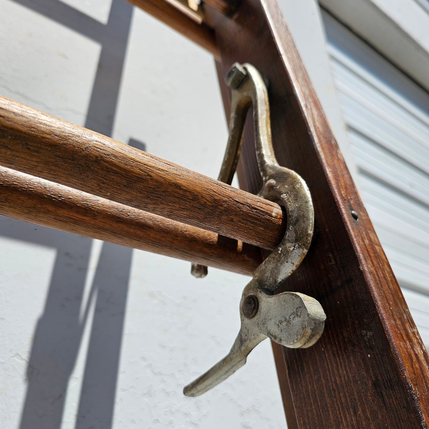 Wooden Extendable Ladder