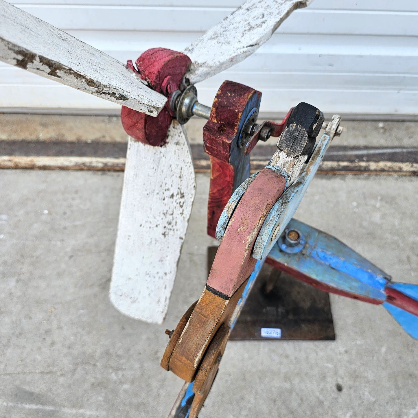 Antique "Old Man" Whirligig Folk Art
