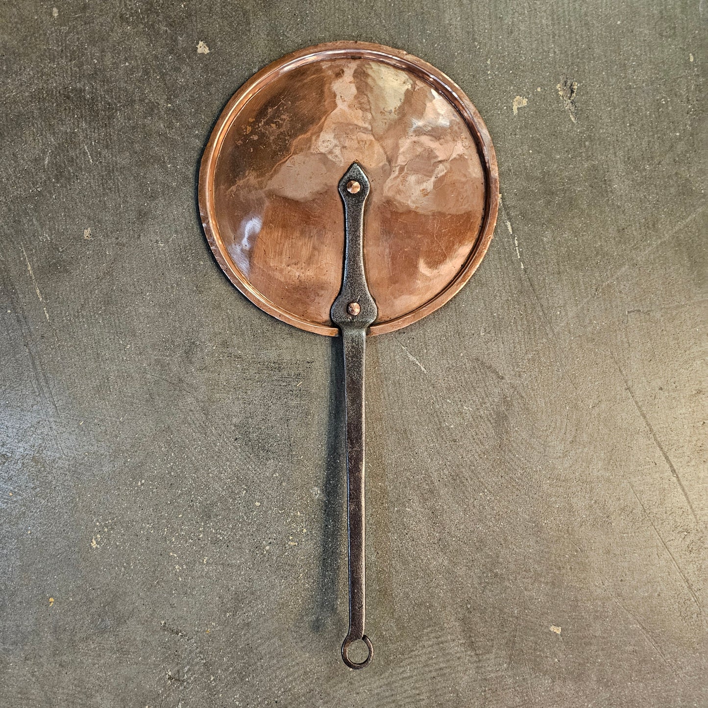 French Copper Cooking Lid
