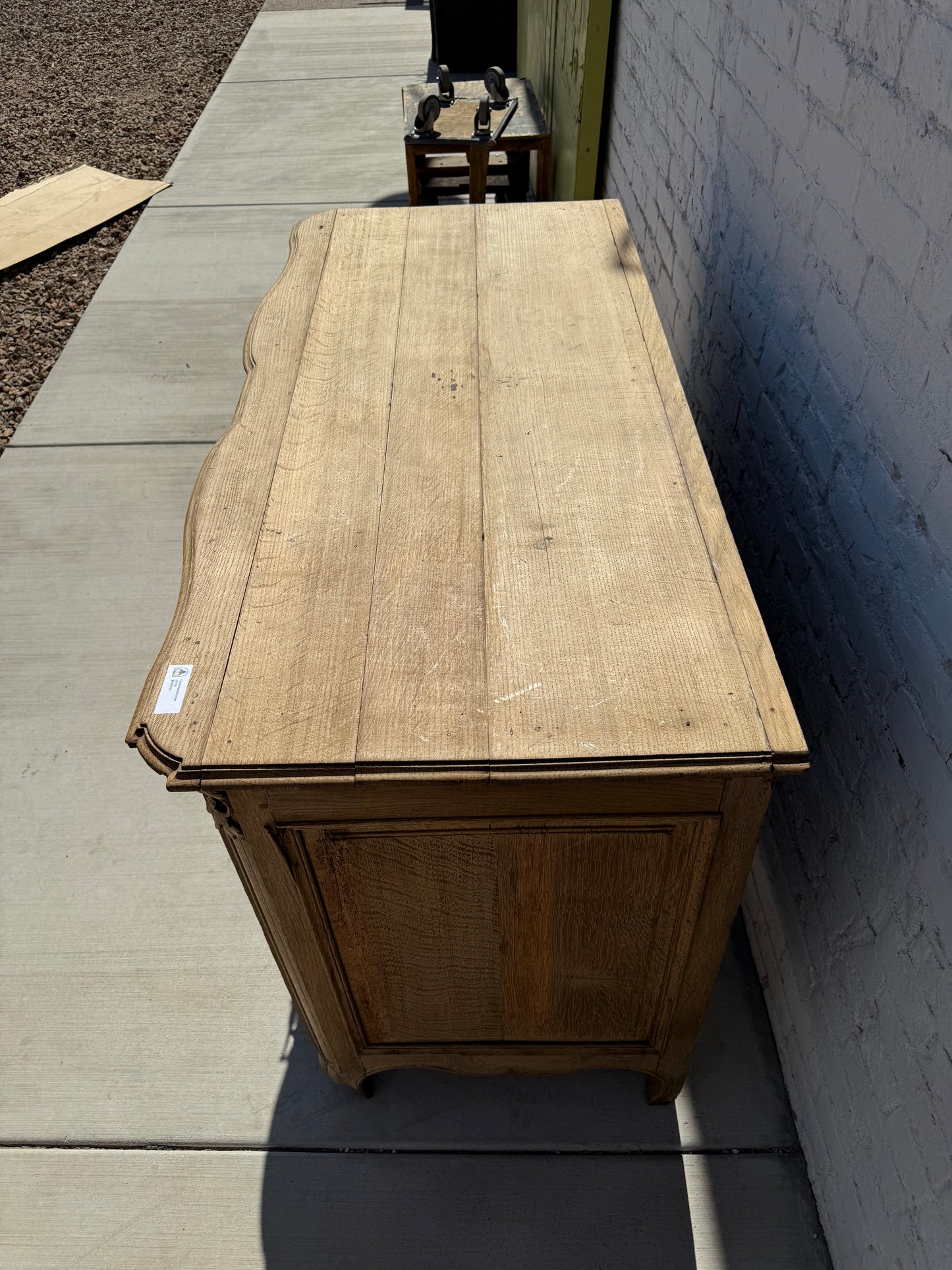 French Bleached Oak Commode/Dresser