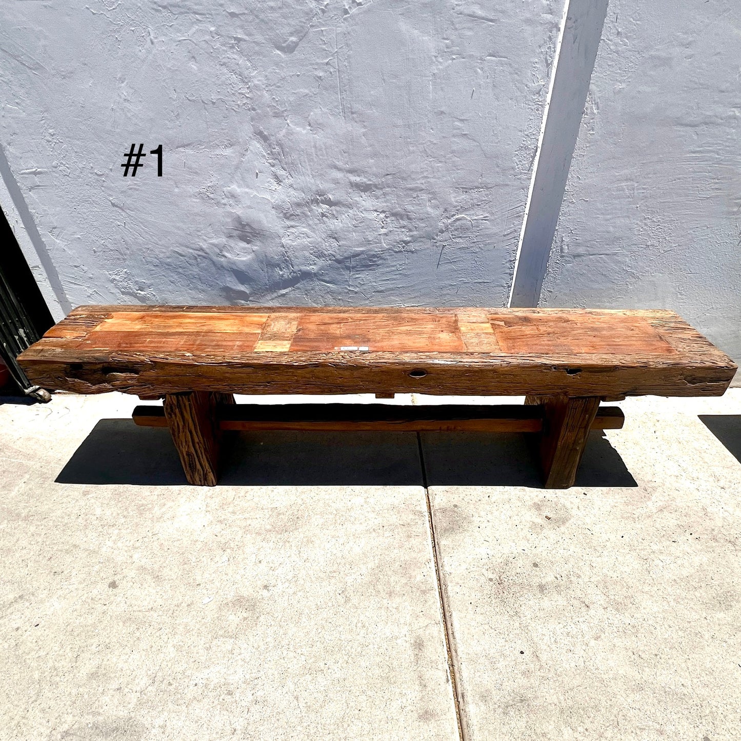 Rustic Wood Bench