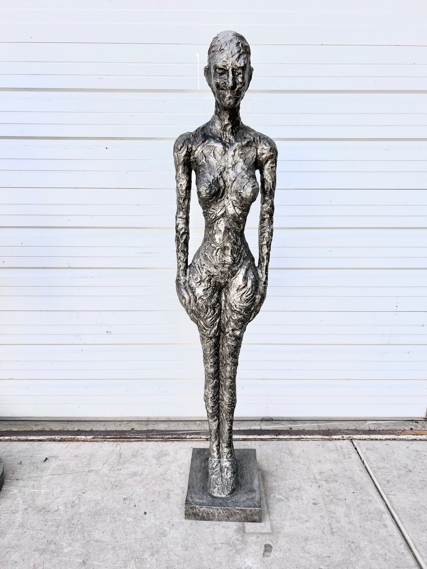 Metal Art Figure/Sculpture from NYC Department Store Display