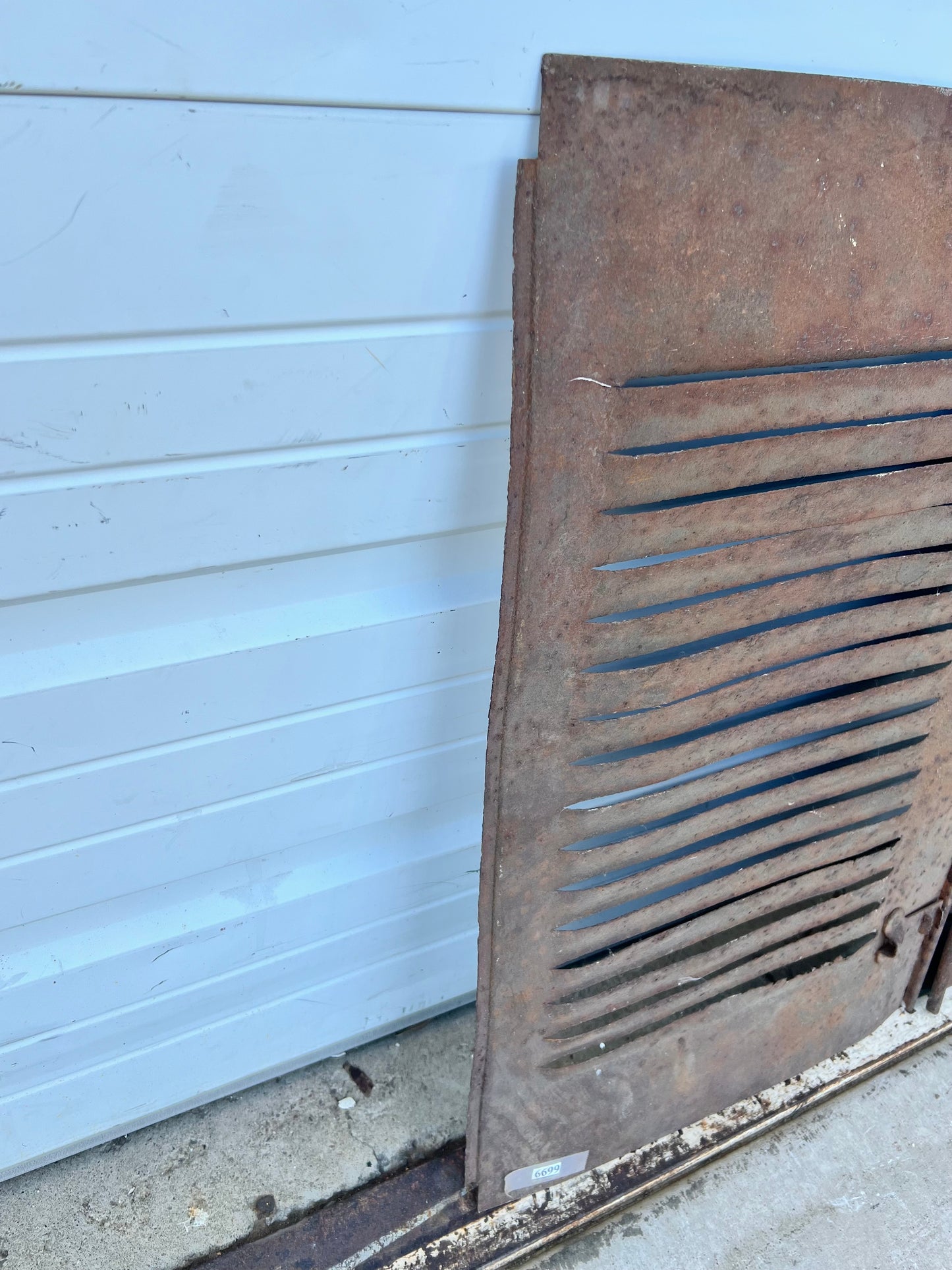 Pair of Iron Shutters