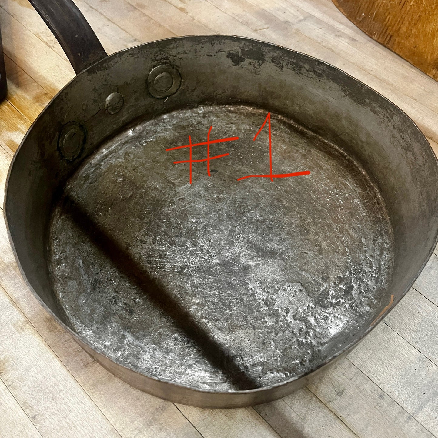 Decorative Large French Copper Pan