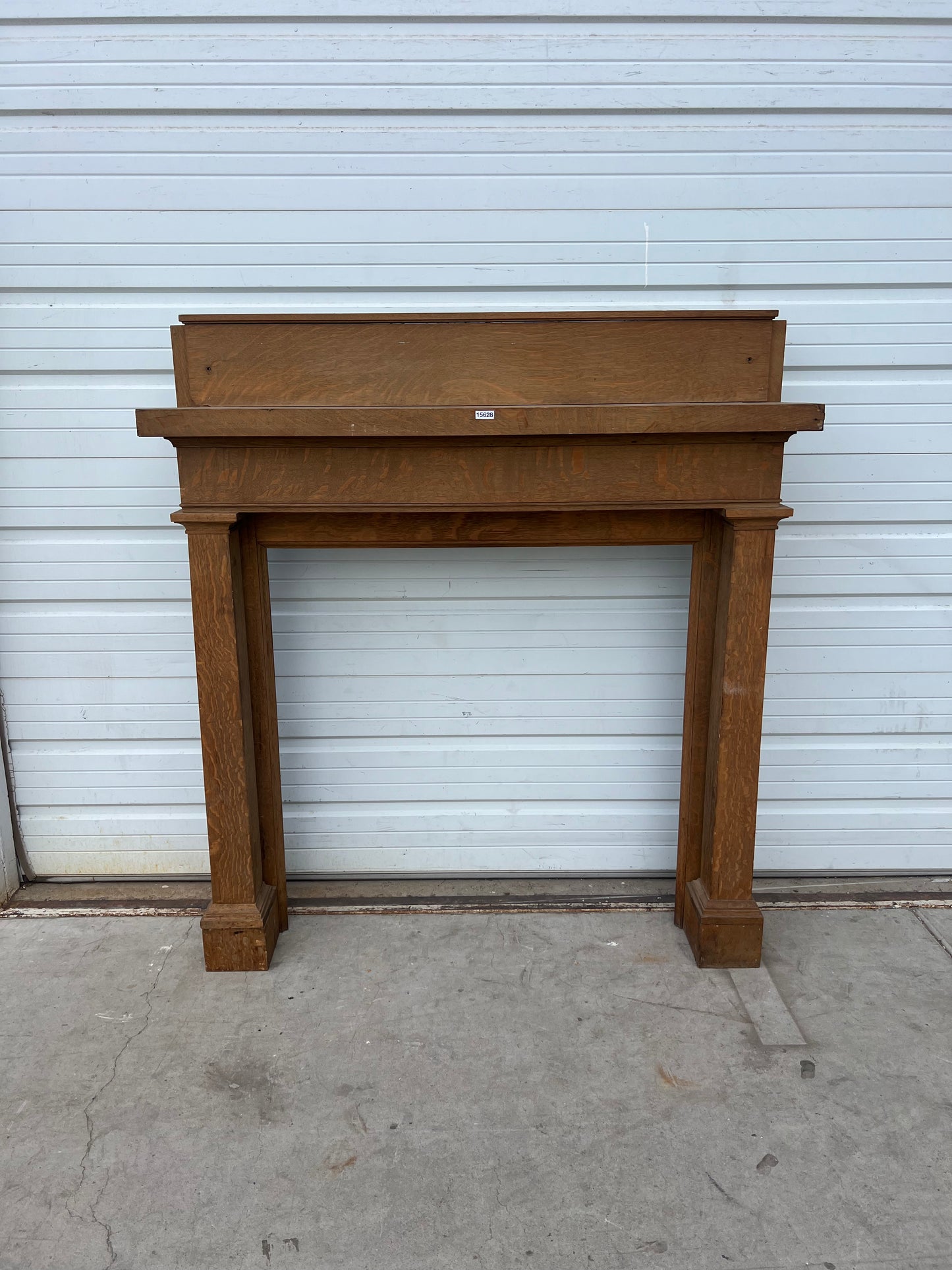 Wooden Farmhouse Fireplace Mantel