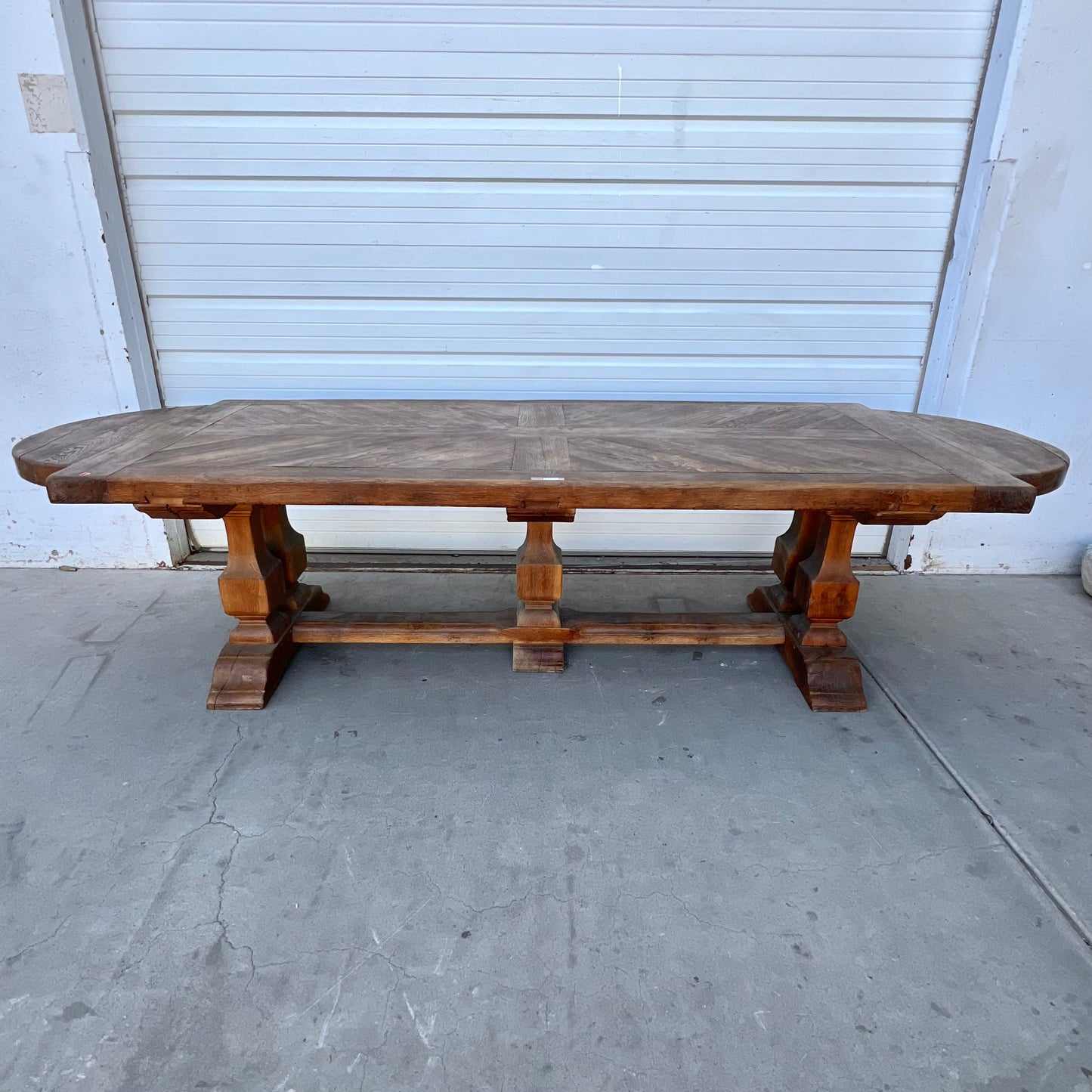 French Oak Dining Table