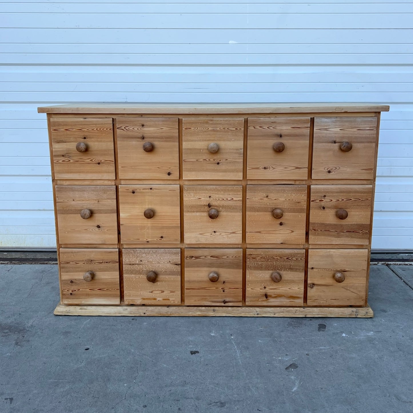 Danish Pine Apothecary Cabinet