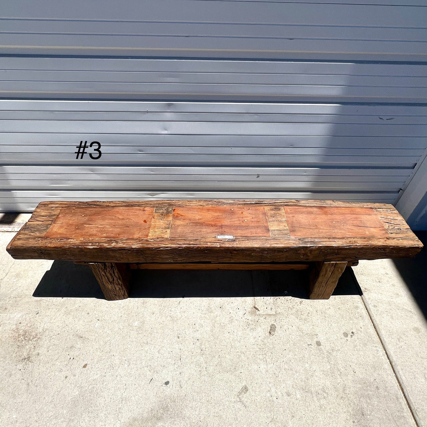 Rustic Wood Bench