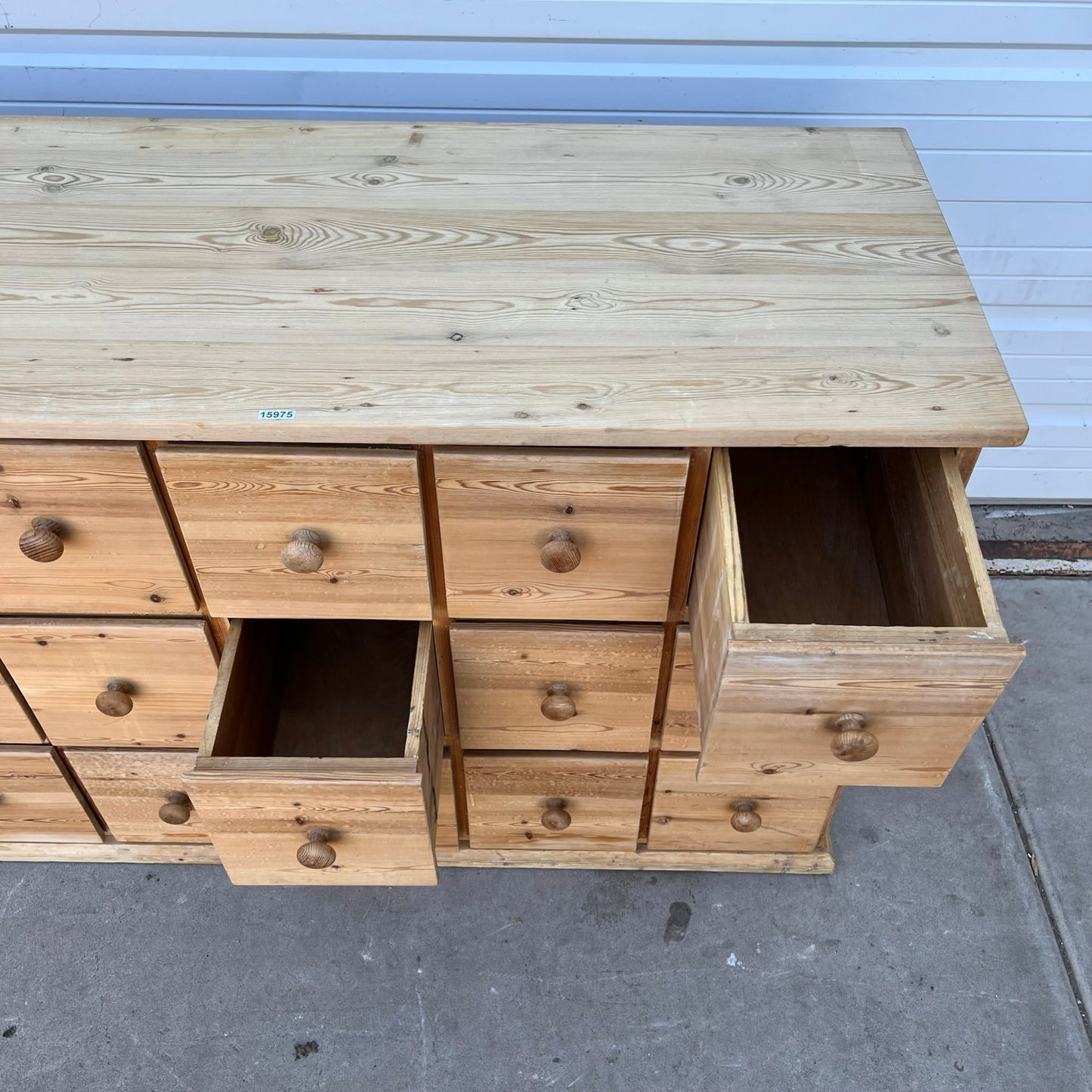 Danish Pine Apothecary Cabinet