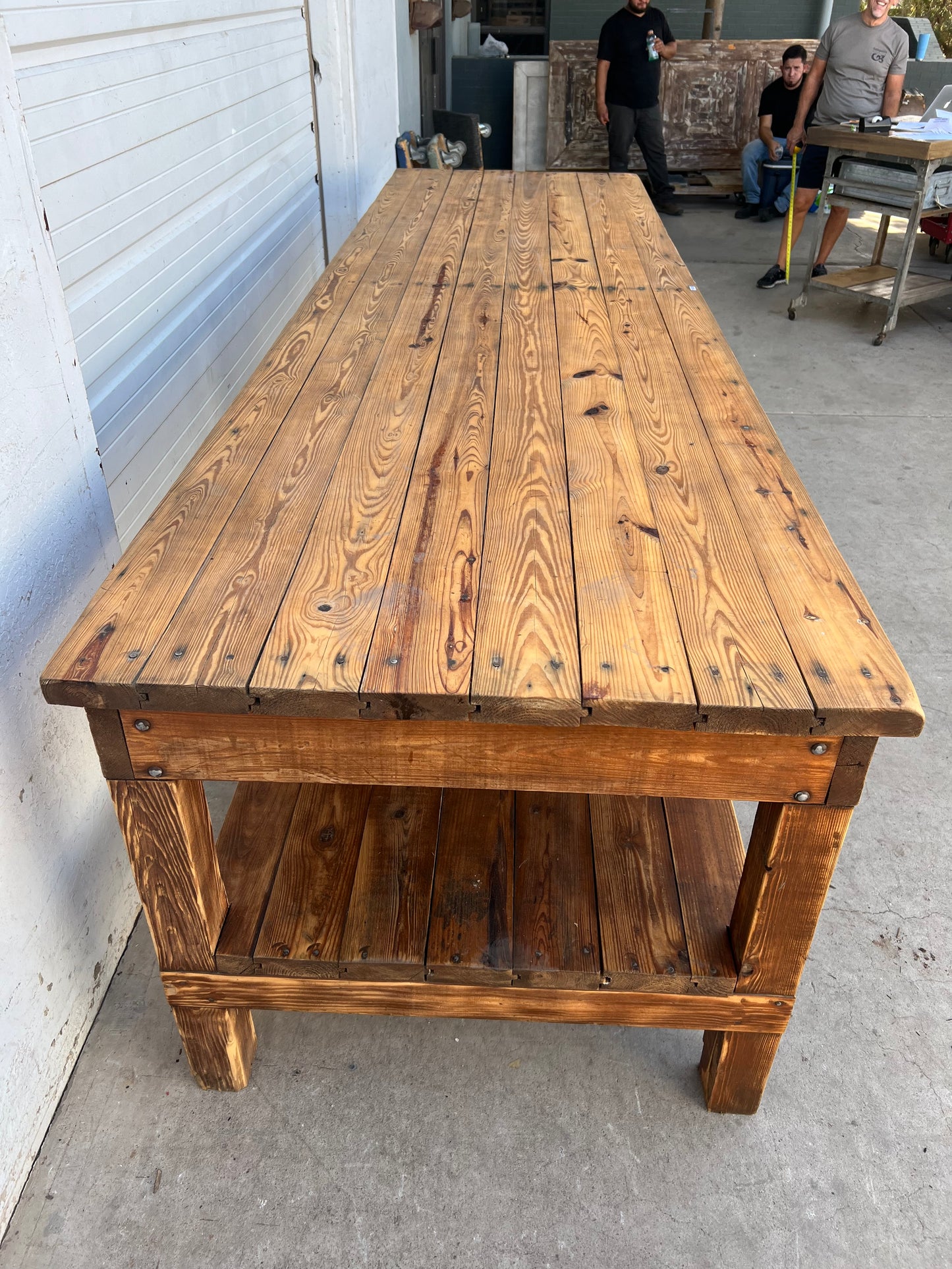 Pine Mercantile Display Table / Island