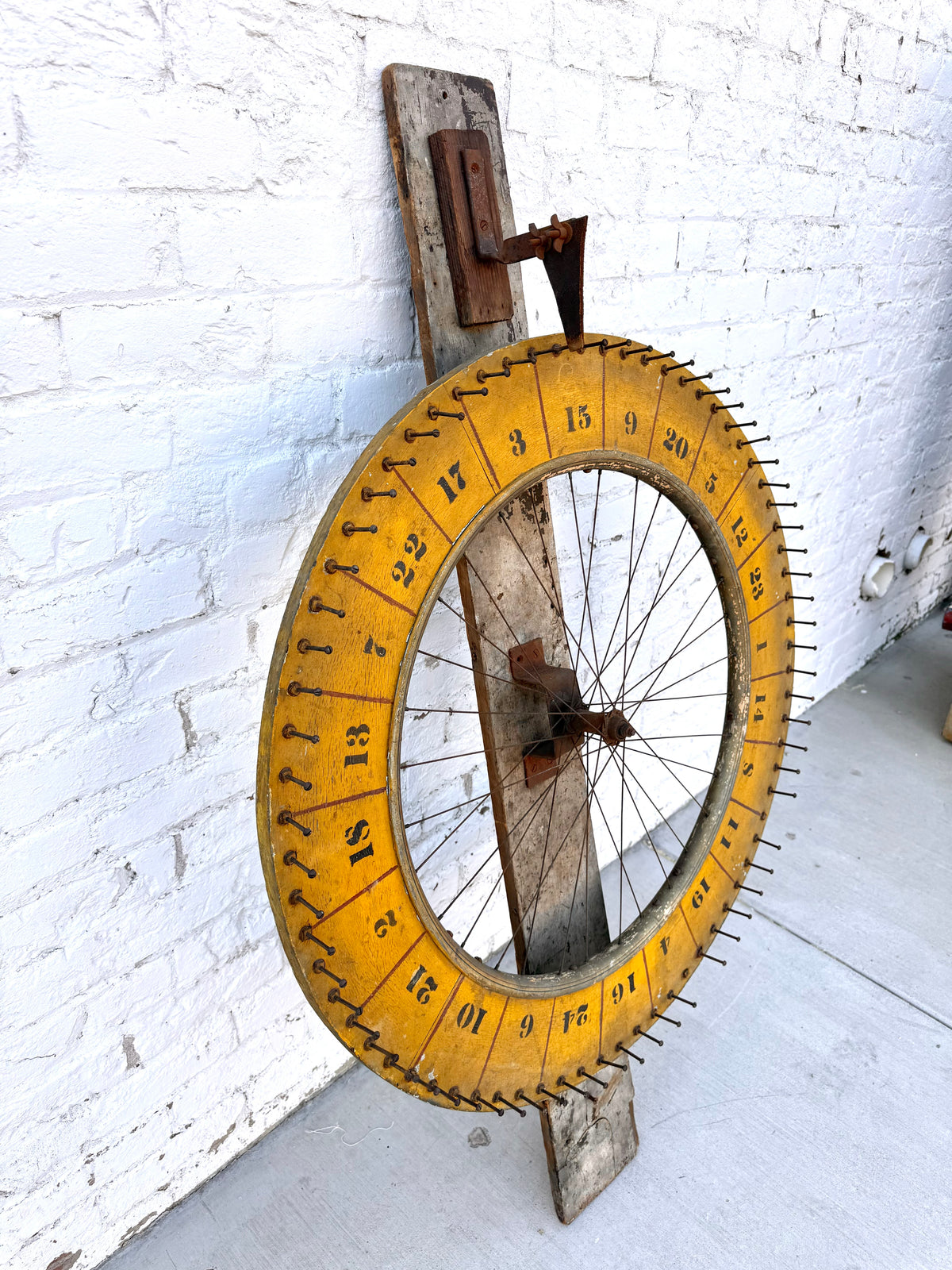 Painted Carnival Game Wheel