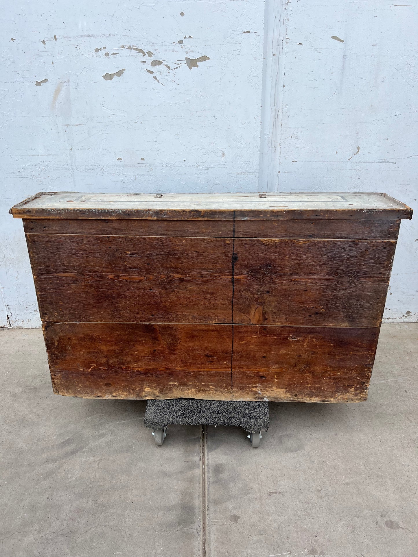 19th C. Swedish Painted Slant Top Desk