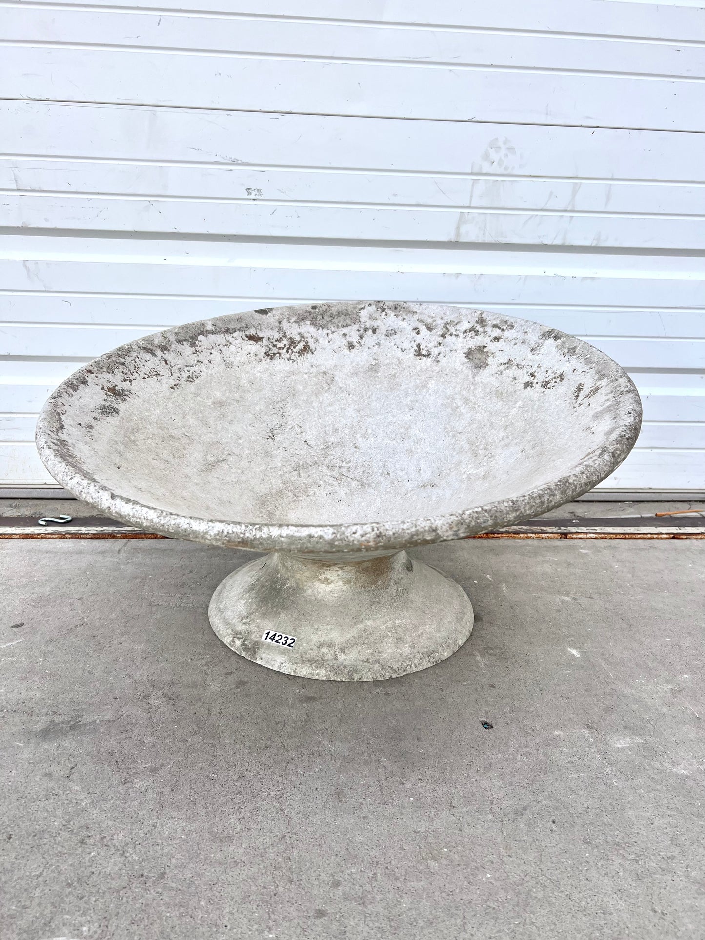 14" High Willy Guhl Tilted Planter