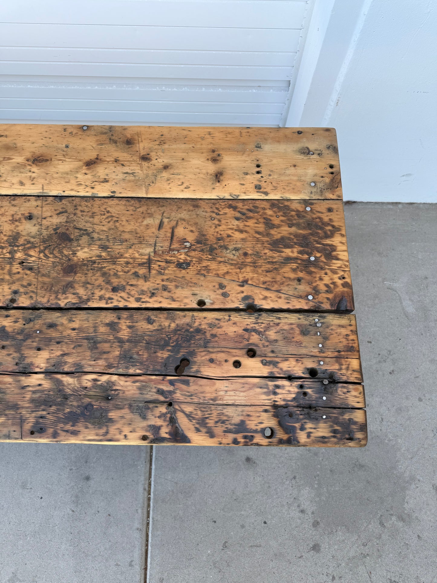 Distressed Farmhouse Work Table