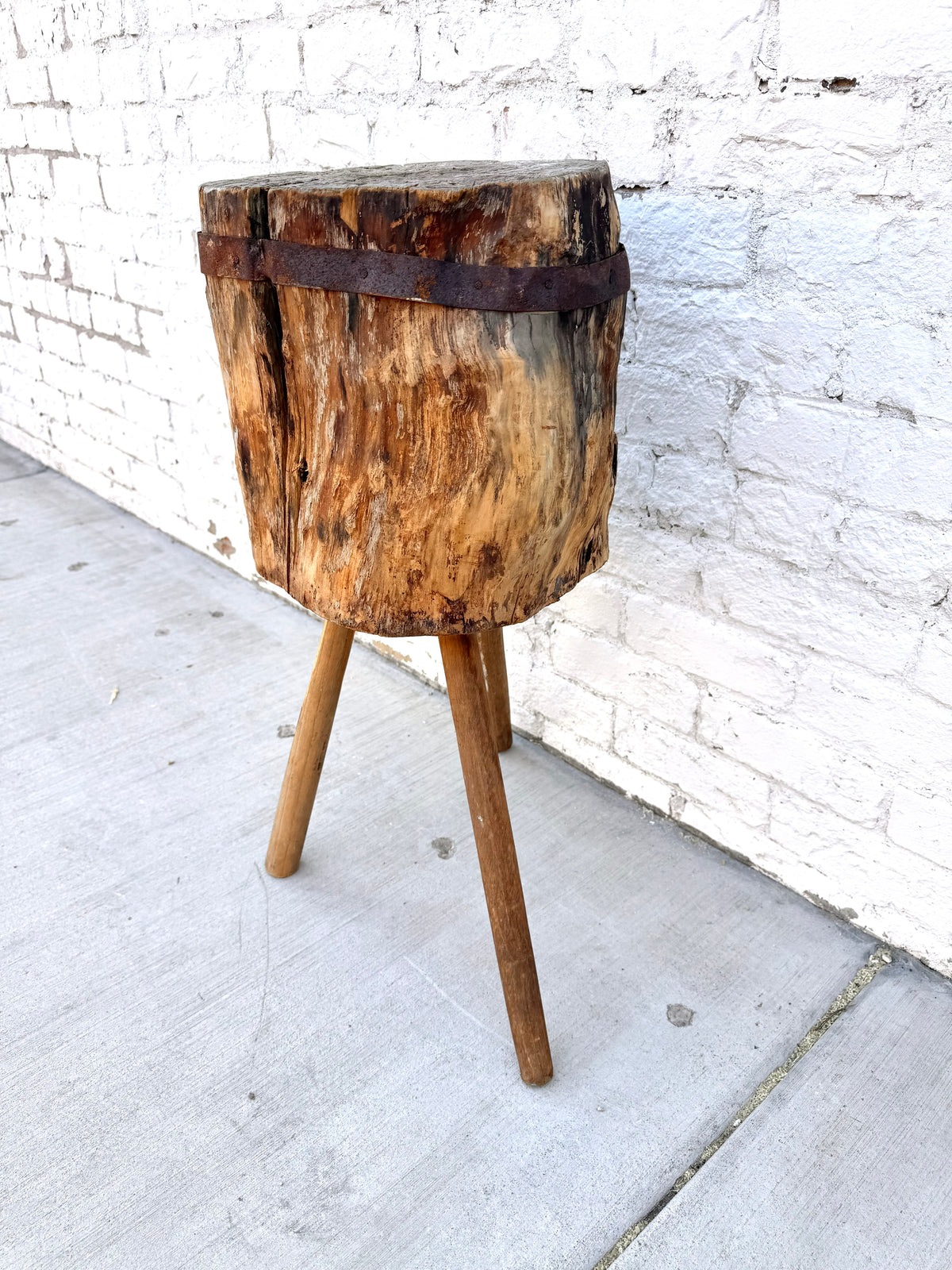 Rustic French Chopping Block