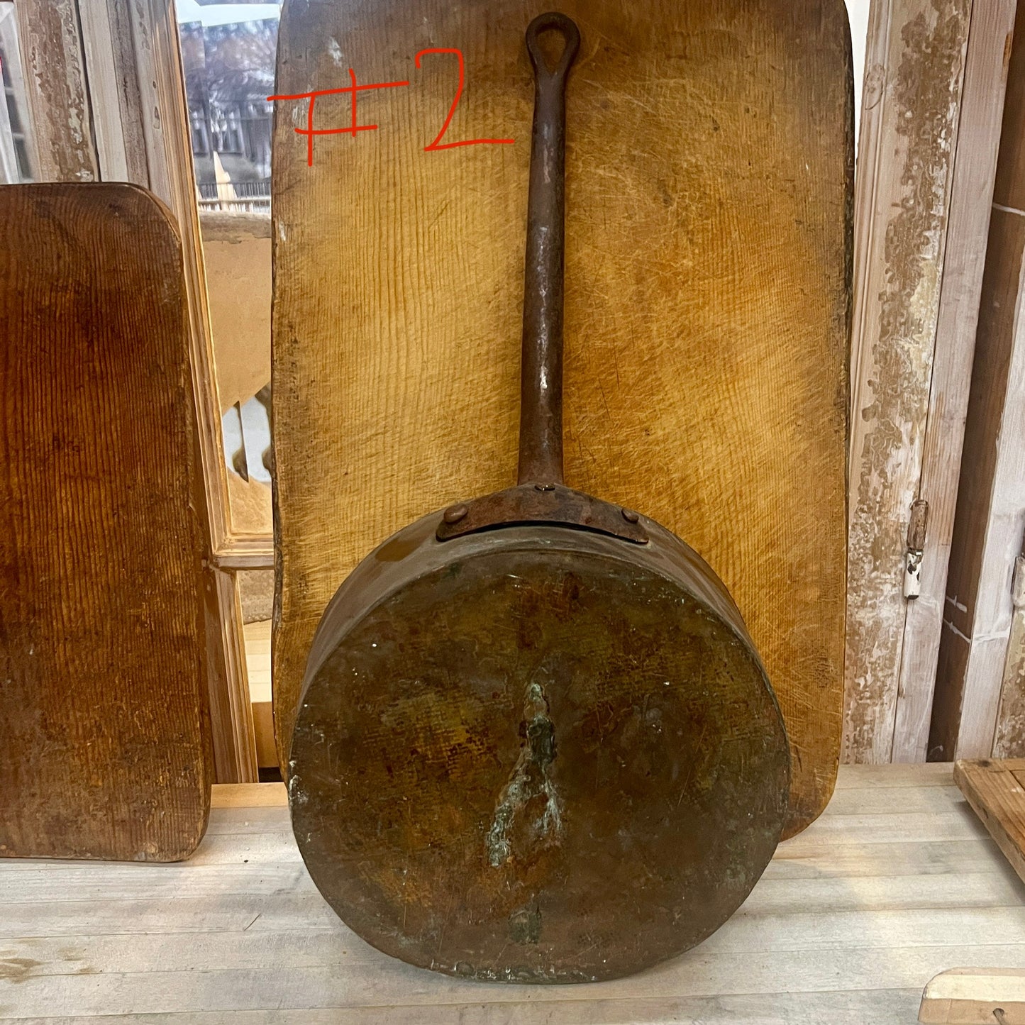 Decorative Large French Copper Pan