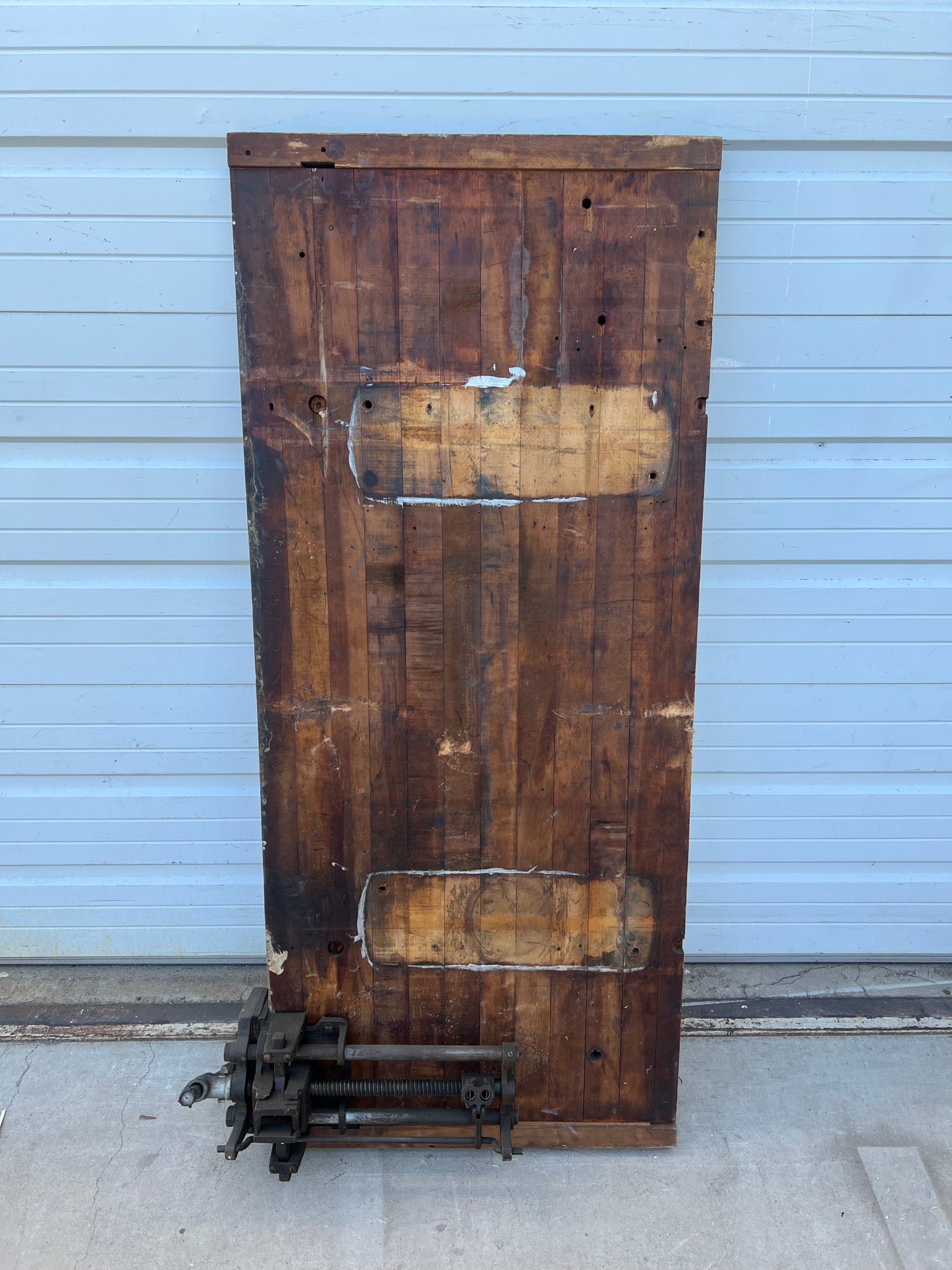 Antique Wooden Work Table Top
