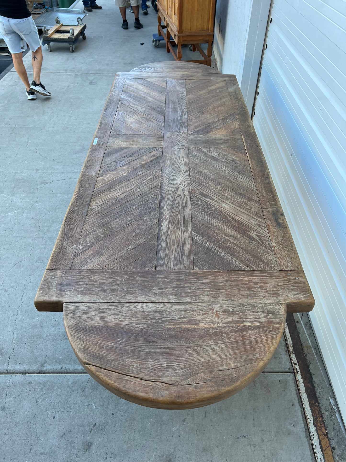 French Oak Dining Table