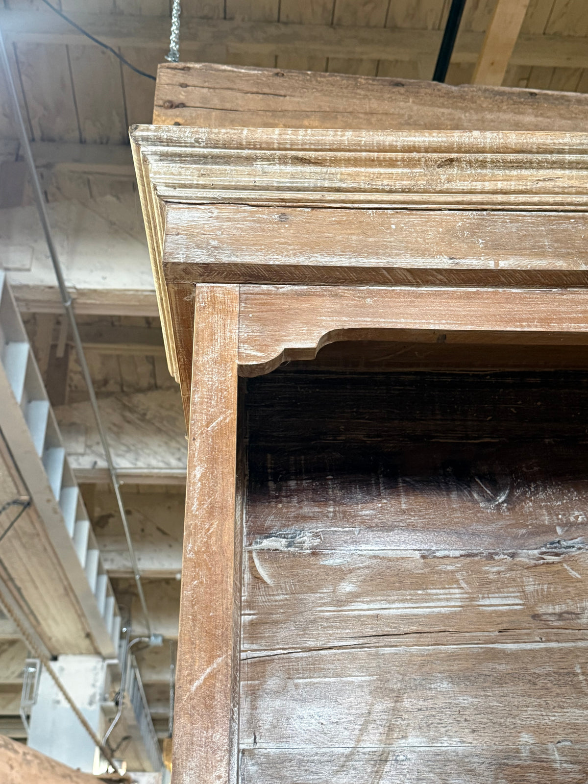 General Store Two Piece Display Cabinet